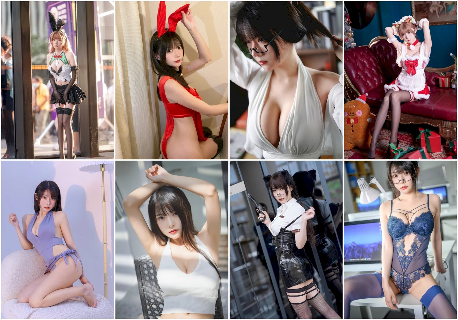 香草喵露露写真图片 性感美少女网红模特
