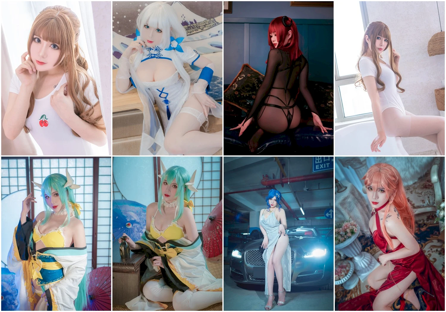 羊大真人写真图片 性感美少女网红模特