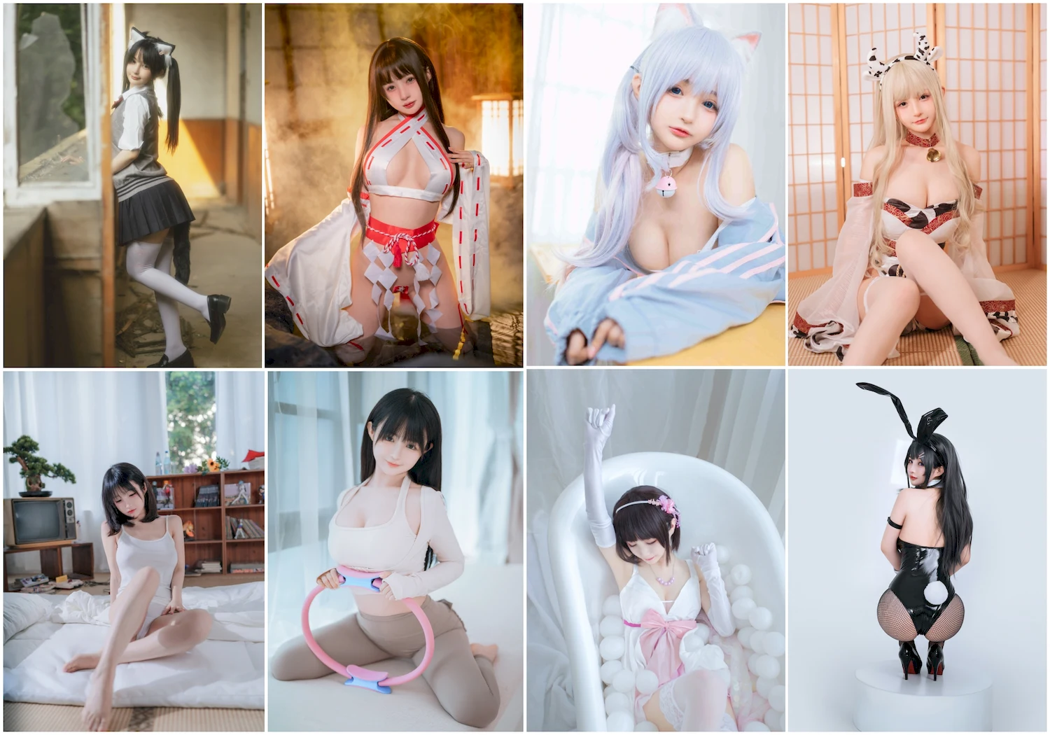 桜井宁宁写真图片 性感美少女网红模特