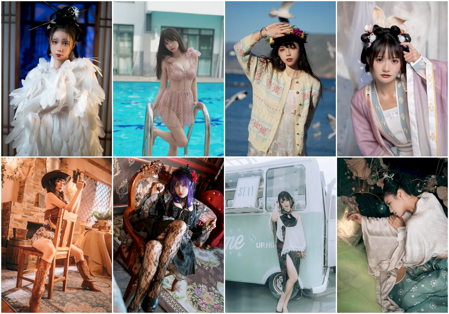 贰加六写真图片 性感美少女网红模特