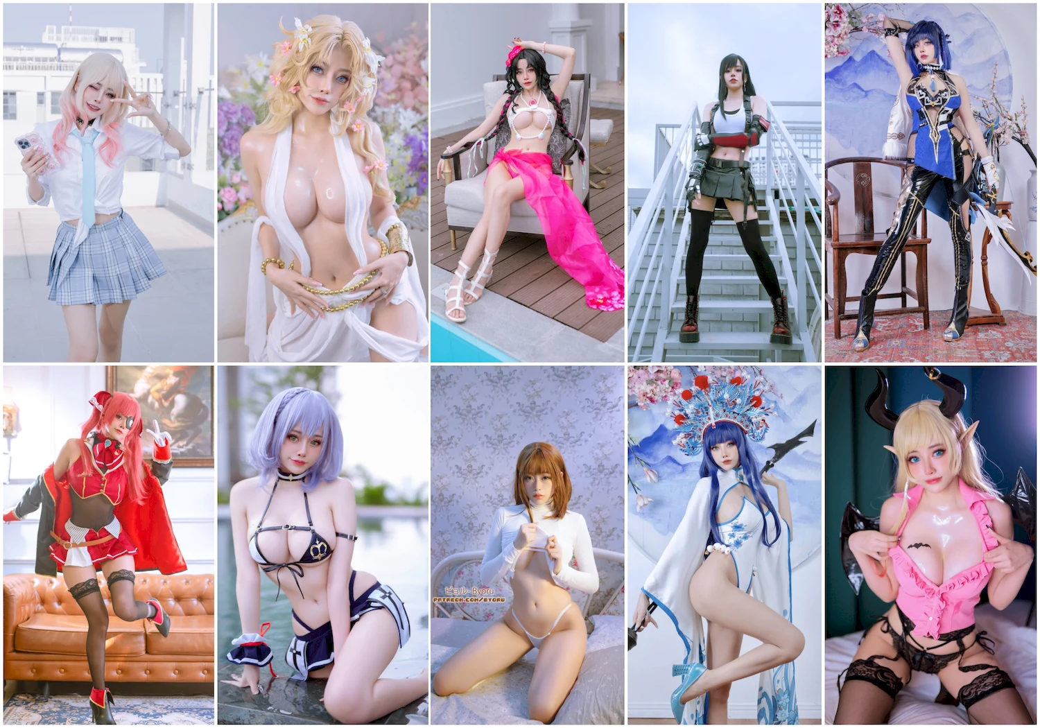 Byoru写真图片 性感美少女网红模特