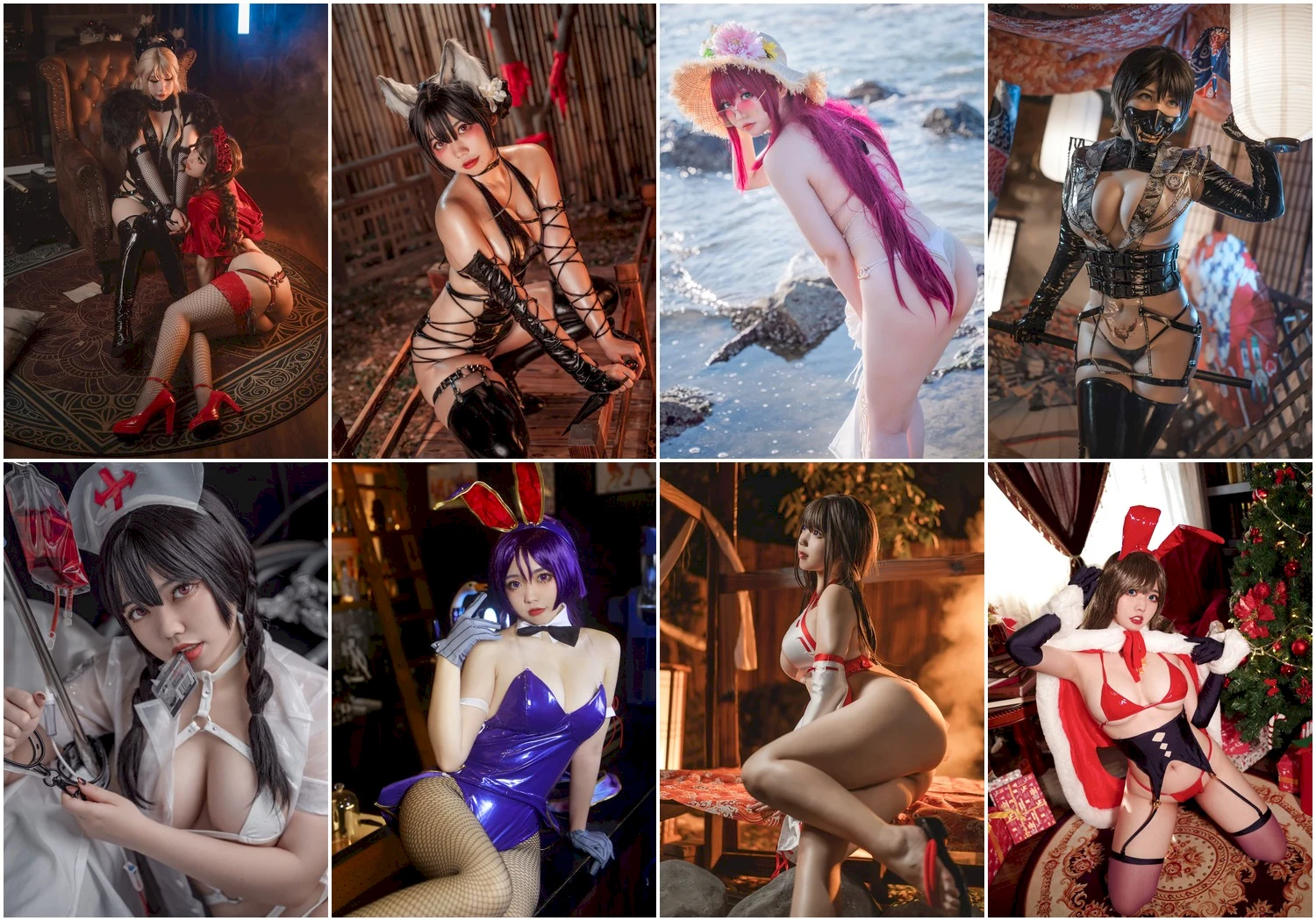 啊日日_Ganlory写真图片 性感美少女网红模特