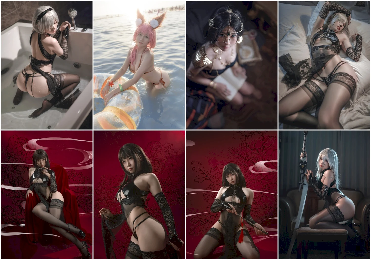uki雨季写真图片 性感美少女网红模特