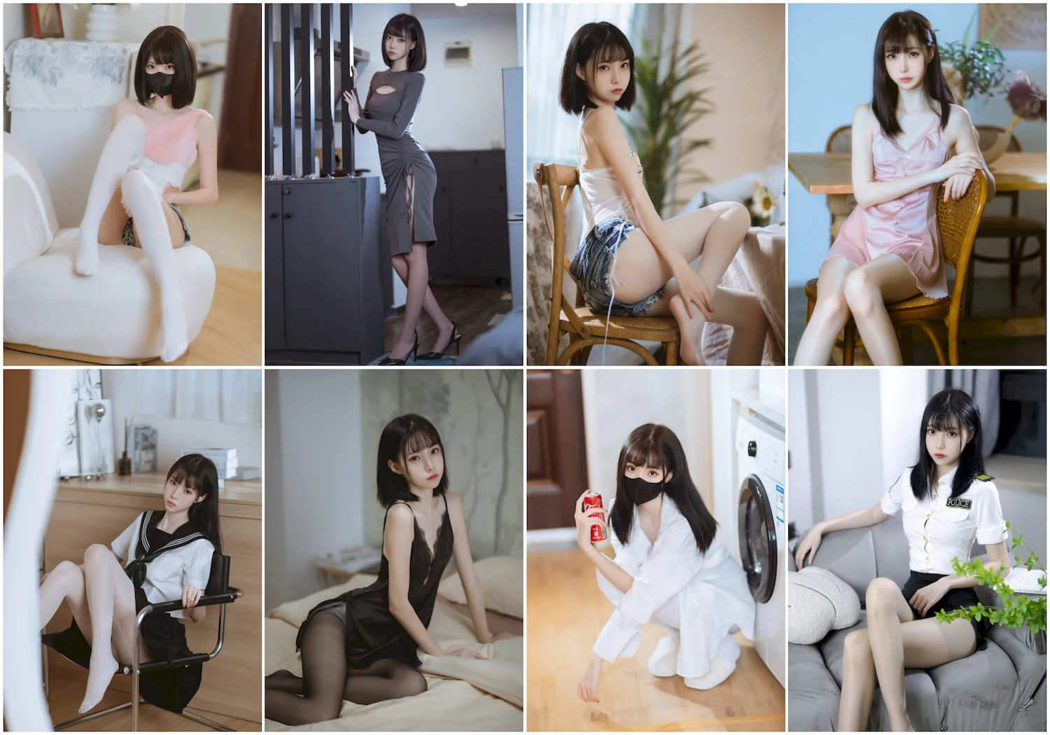 许岚LAN写真图片 性感美少女网红模特