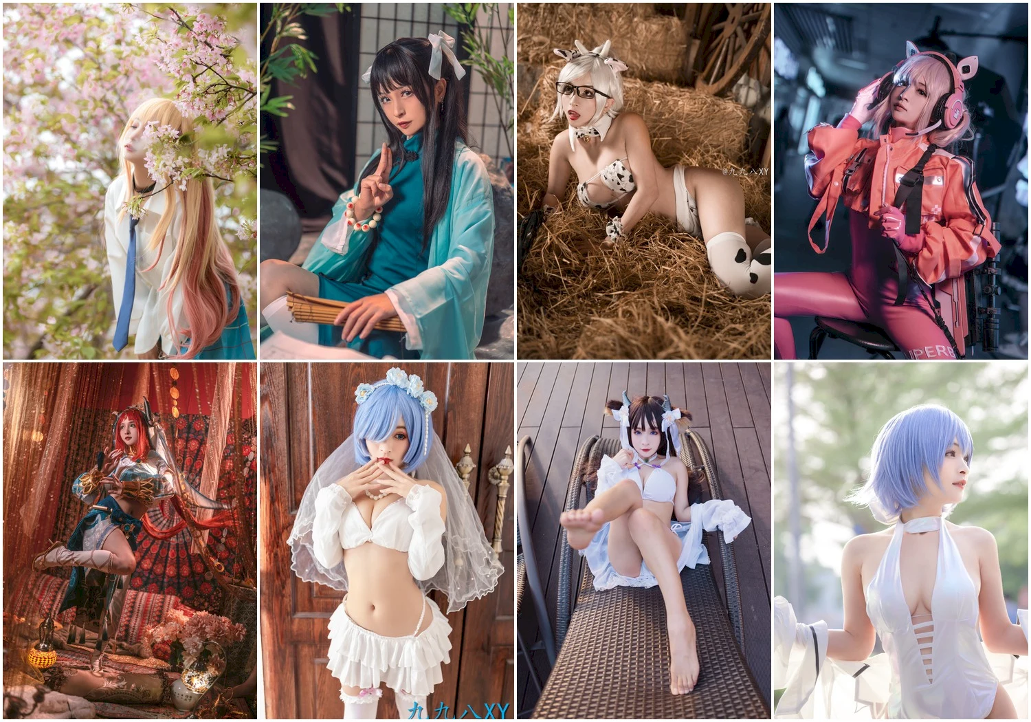 九九八XY写真图片 性感美少女网红模特