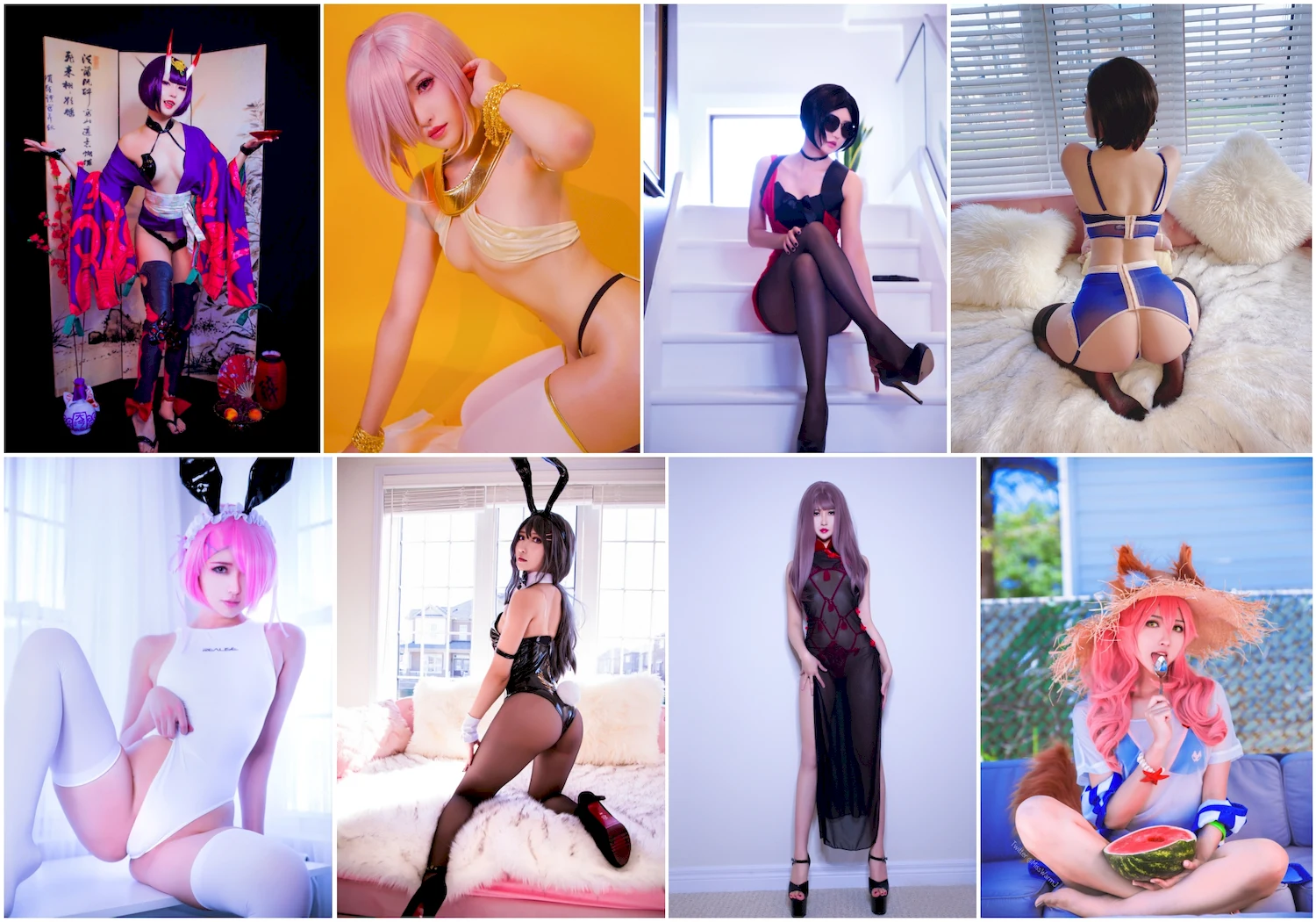 Misswarmj写真图片 性感美少女网红模特
