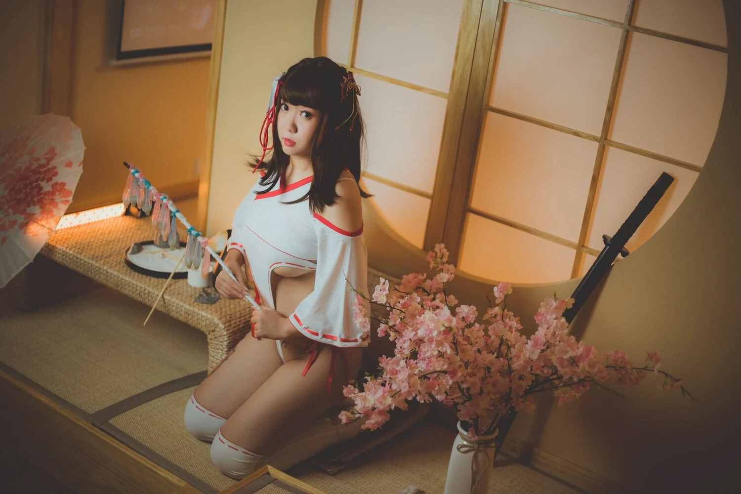 甜糖大魔王写真图片 性感美少女网红模特