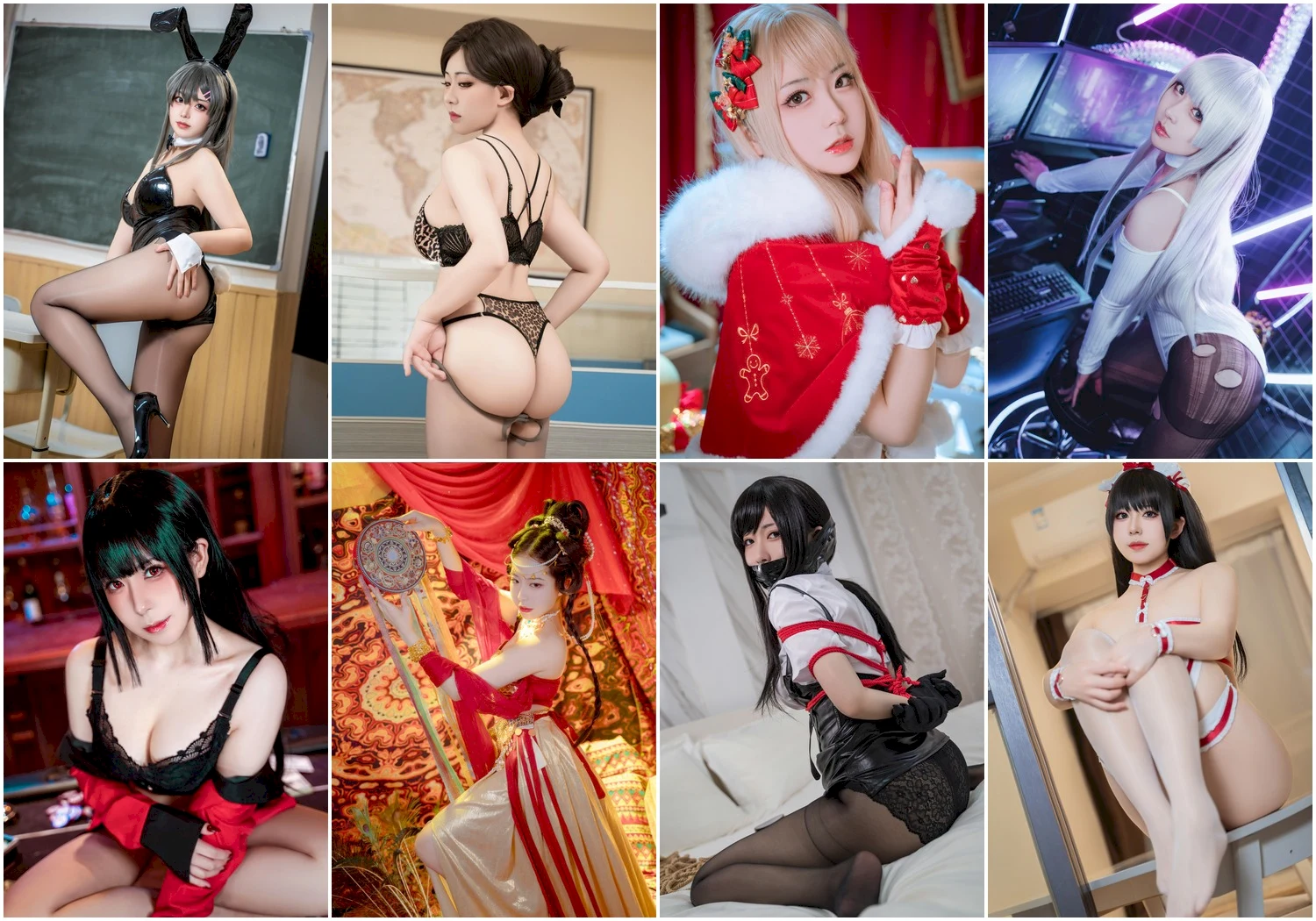 虎森森写真图片 性感美少女网红模特