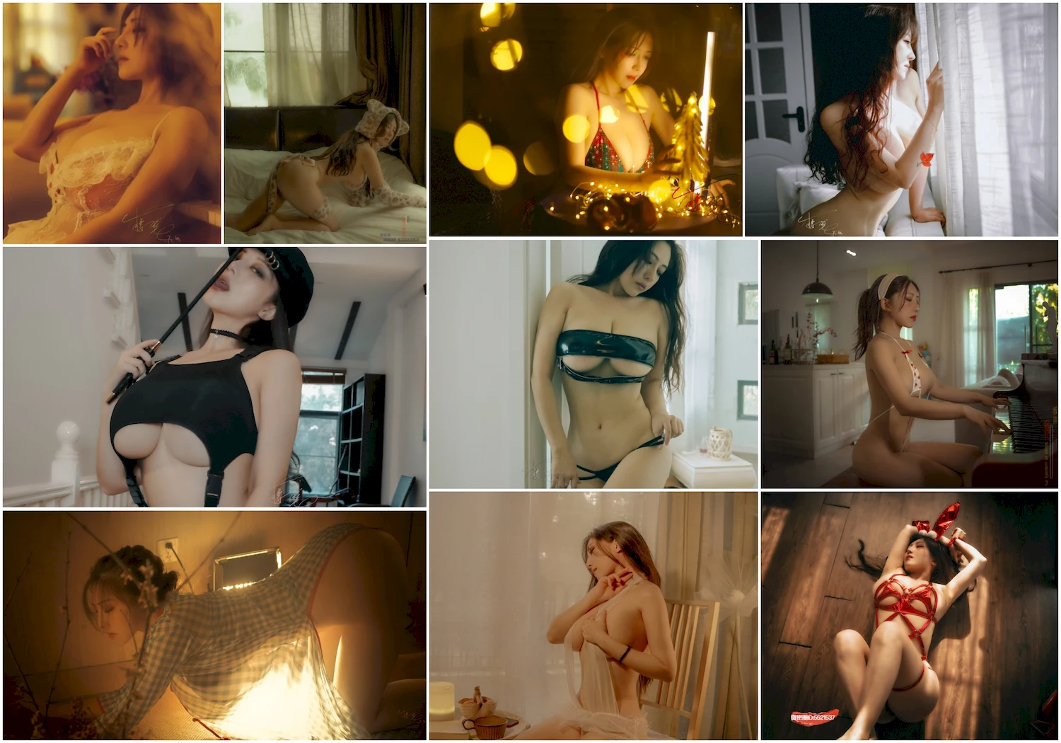 樱晚GiGi写真图片 性感美少女网红模特
