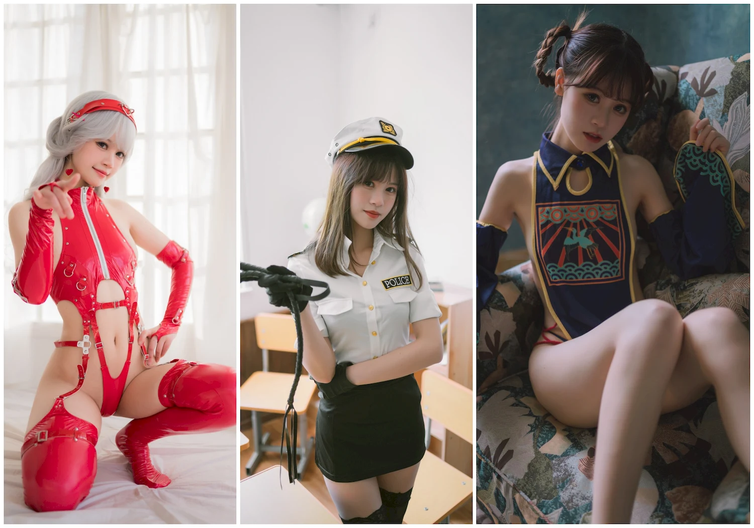 千反田鹿子写真图片 性感美少女网红模特
