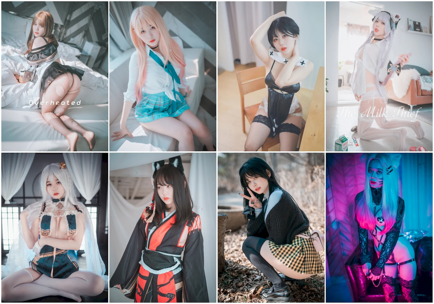 Zia (지아)写真图片 性感美少女网红模特
