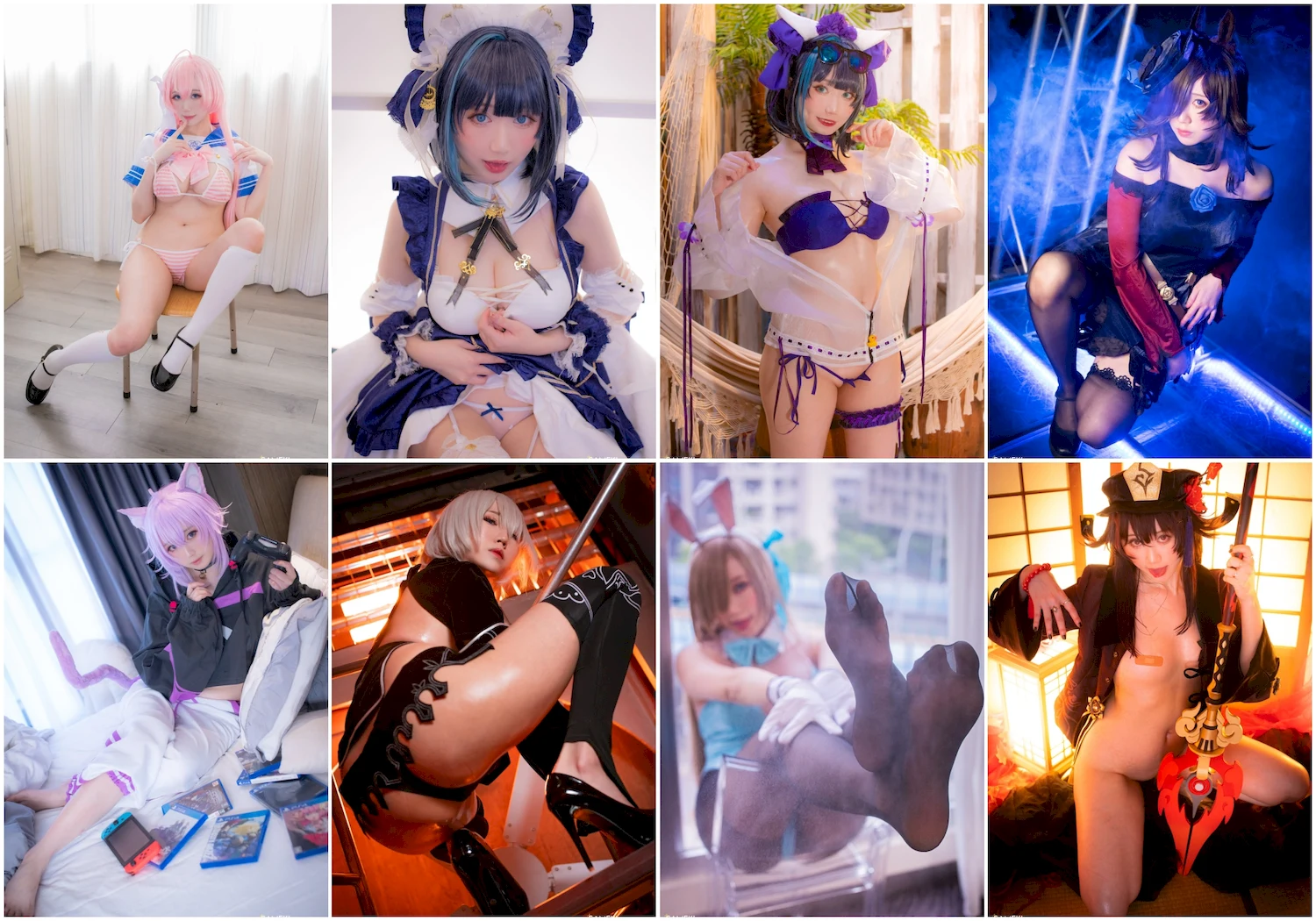 Sameki写真图片 性感美少女网红模特