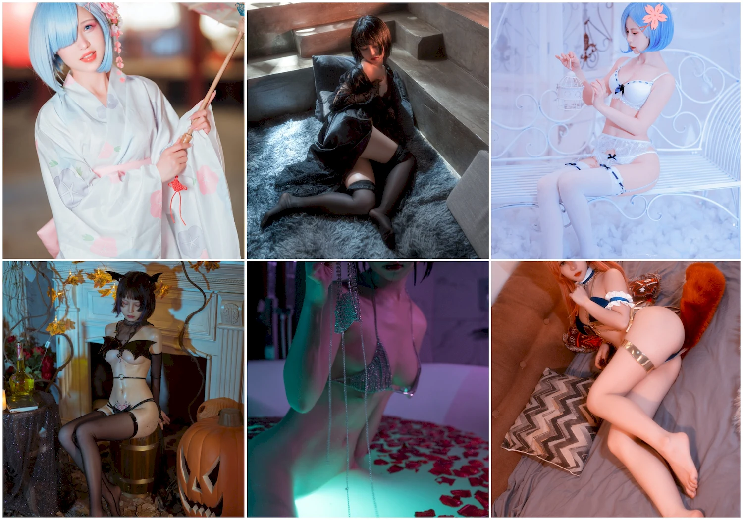 晕崽Zz写真图片 性感美少女网红模特