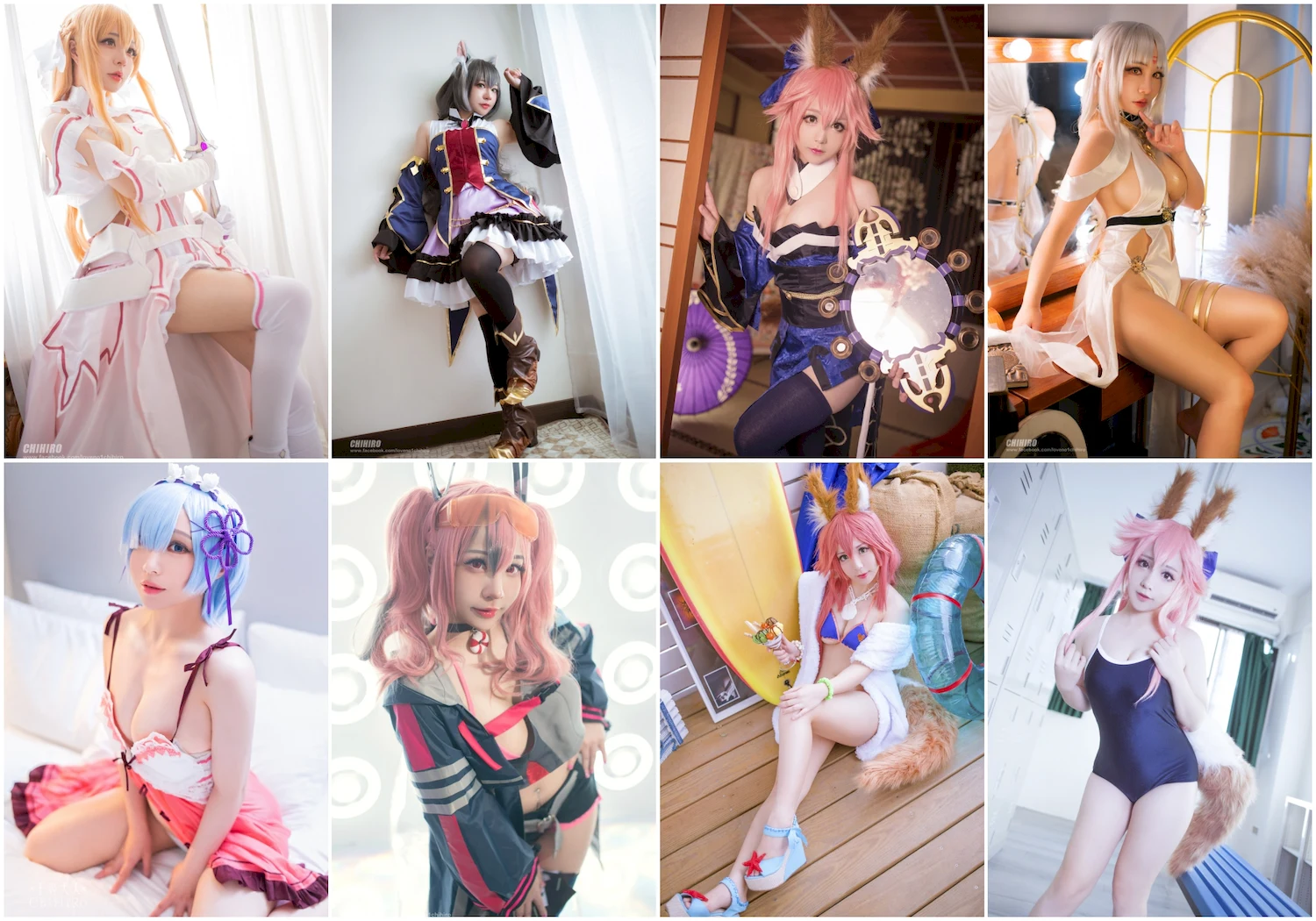 叫我千寻大人写真图片 性感美少女网红模特