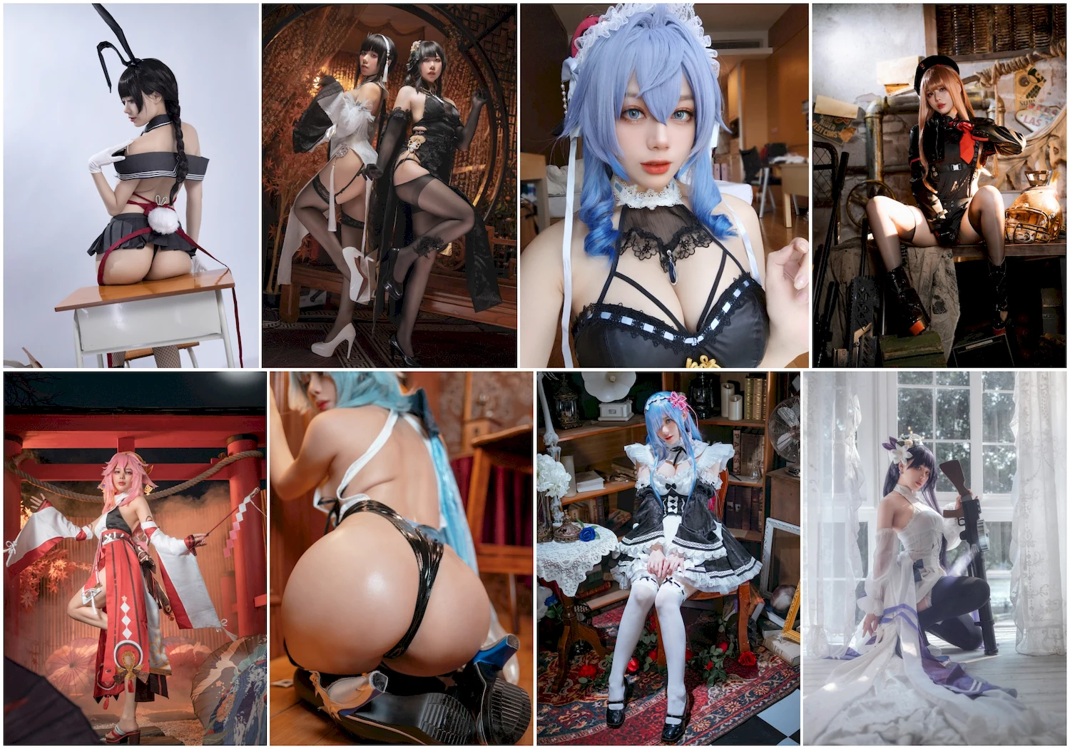 九言写真图片 性感美少女网红模特