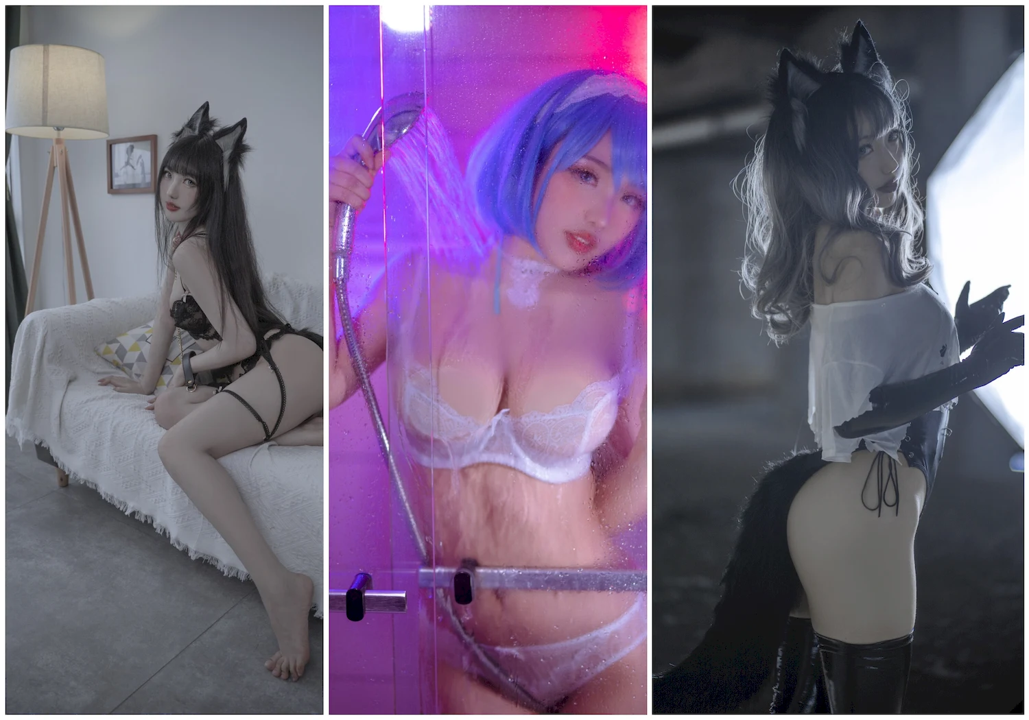 刺青Poi写真图片 性感美少女网红模特