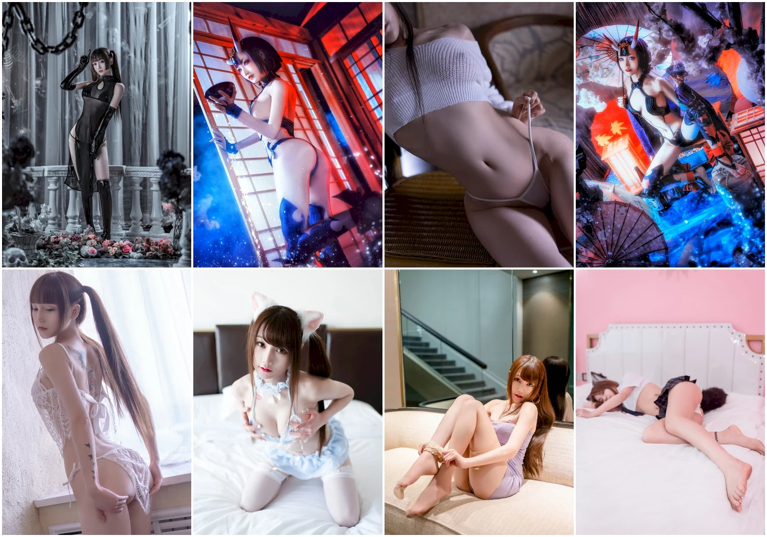 星野咪兔写真图片 性感美少女网红模特
