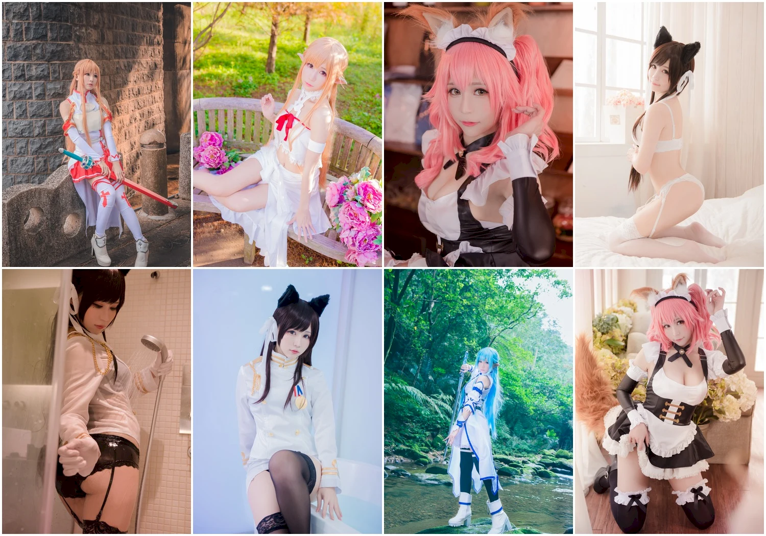 白神泱写真图片 性感美少女网红模特