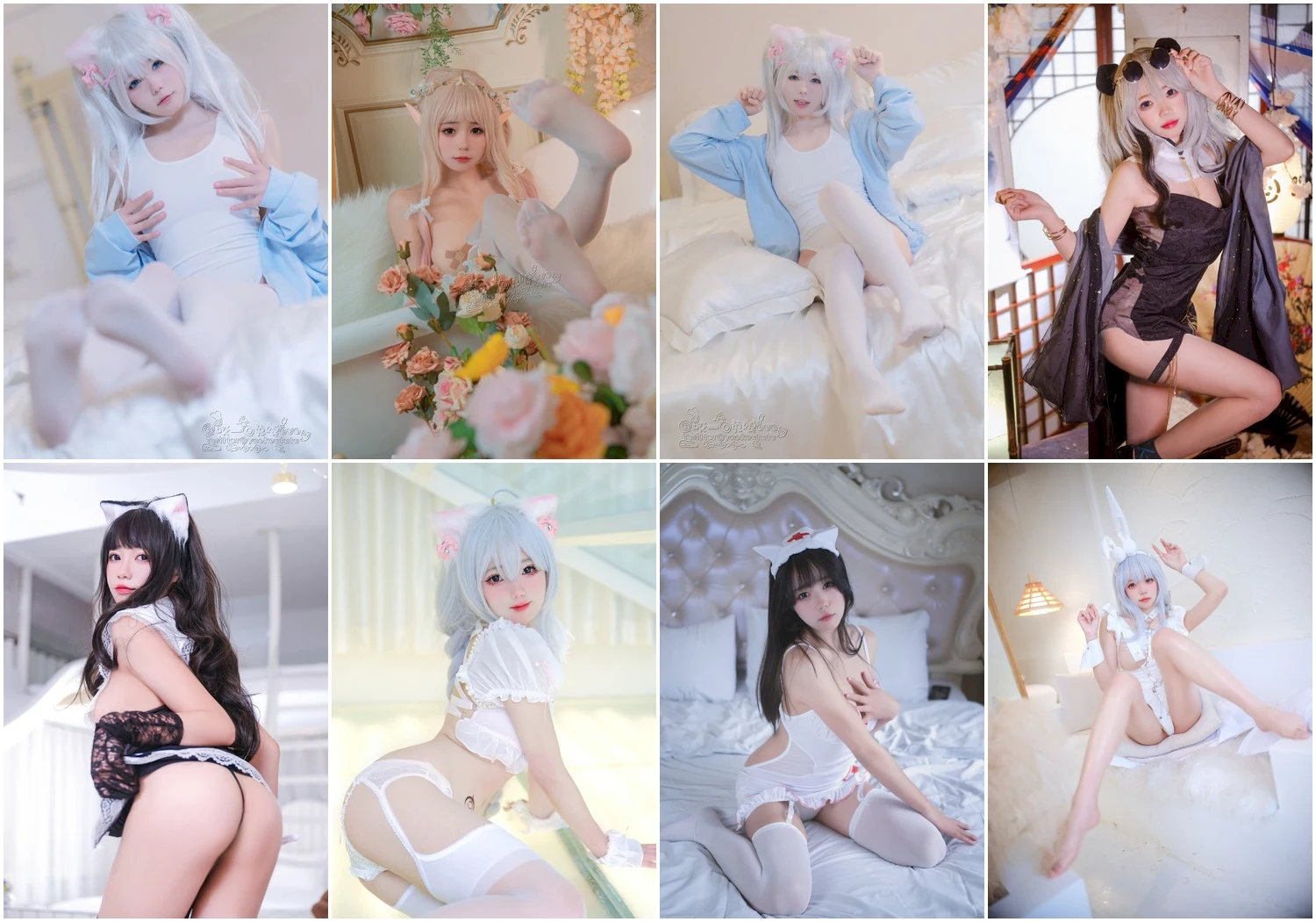 咬一口兔娘ovo写真图片 性感美少女网红模特