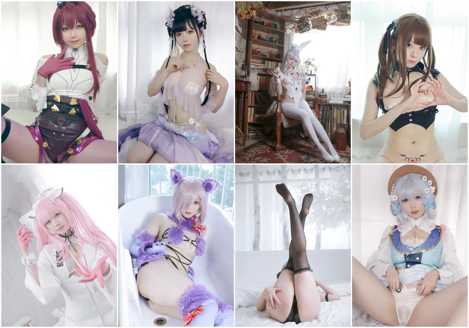 朝霧愛写真图片 性感美少女网红模特