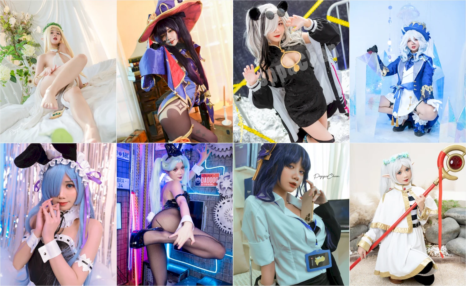 PoppaChan写真图片 性感美少女网红模特