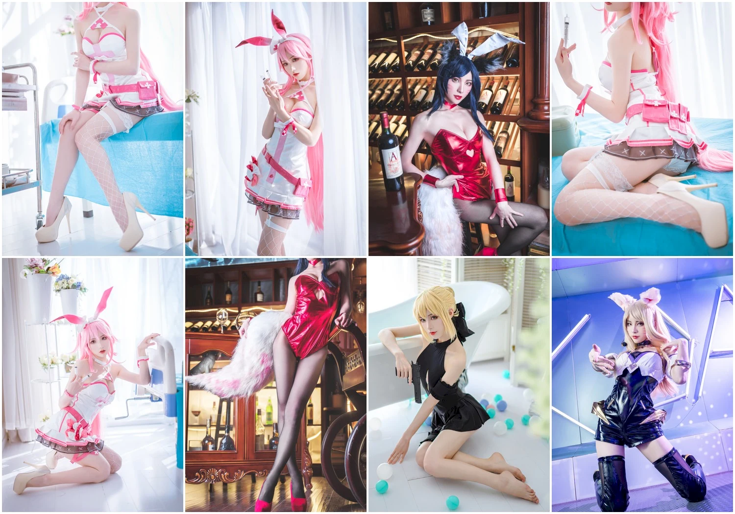 蜀葵喵喵喵写真图片 性感美少女网红模特