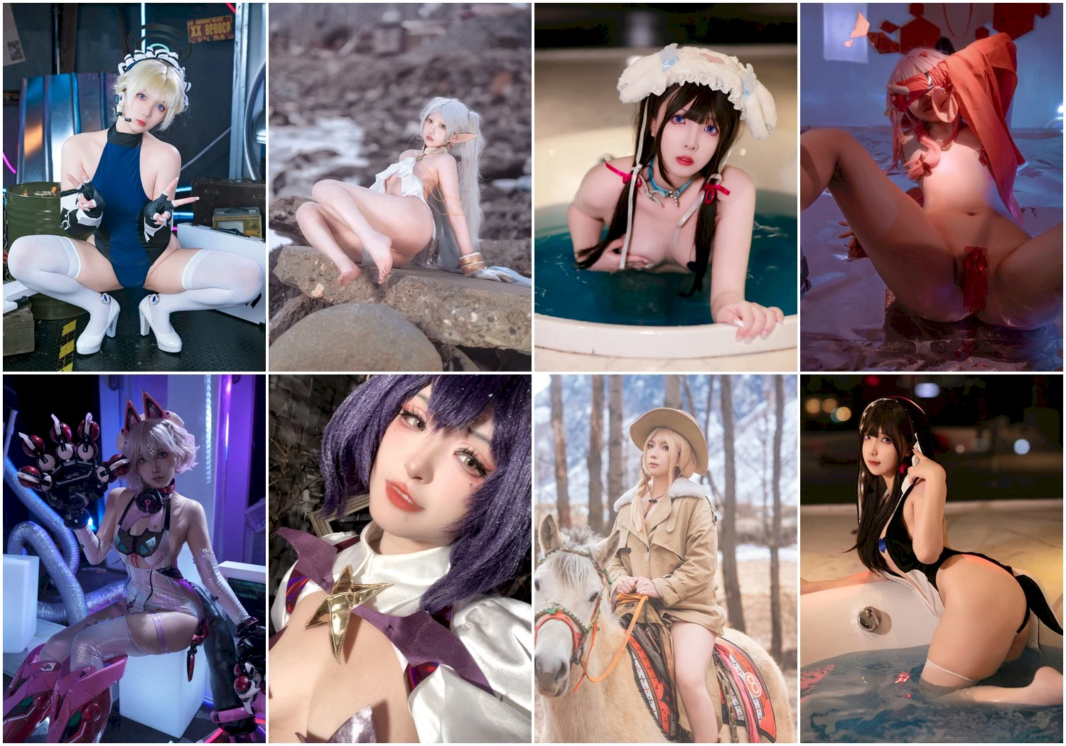 小和甜酒写真图片 性感美少女网红模特