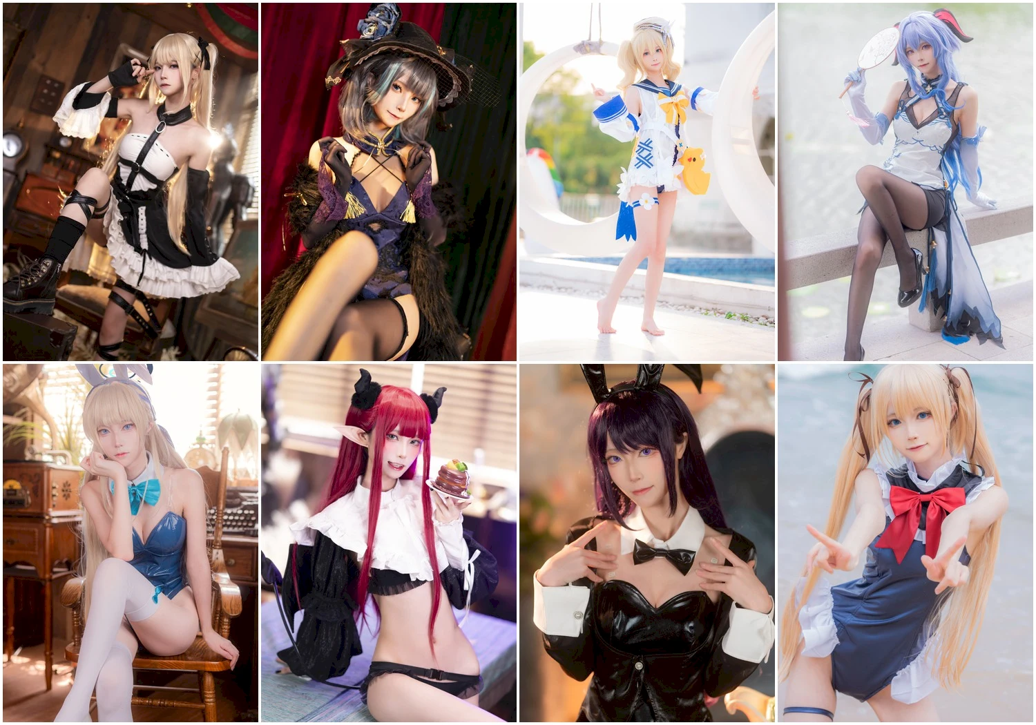 坂坂白写真图片 性感美少女网红模特