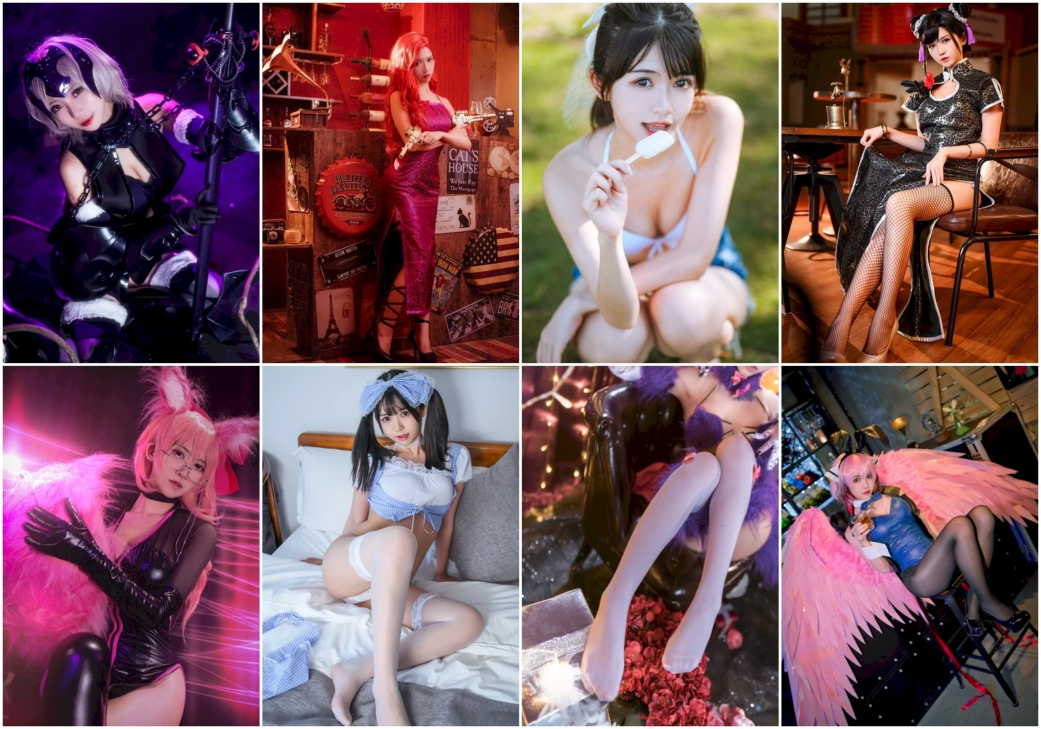 鳗鱼霏儿写真图片 性感美少女网红模特