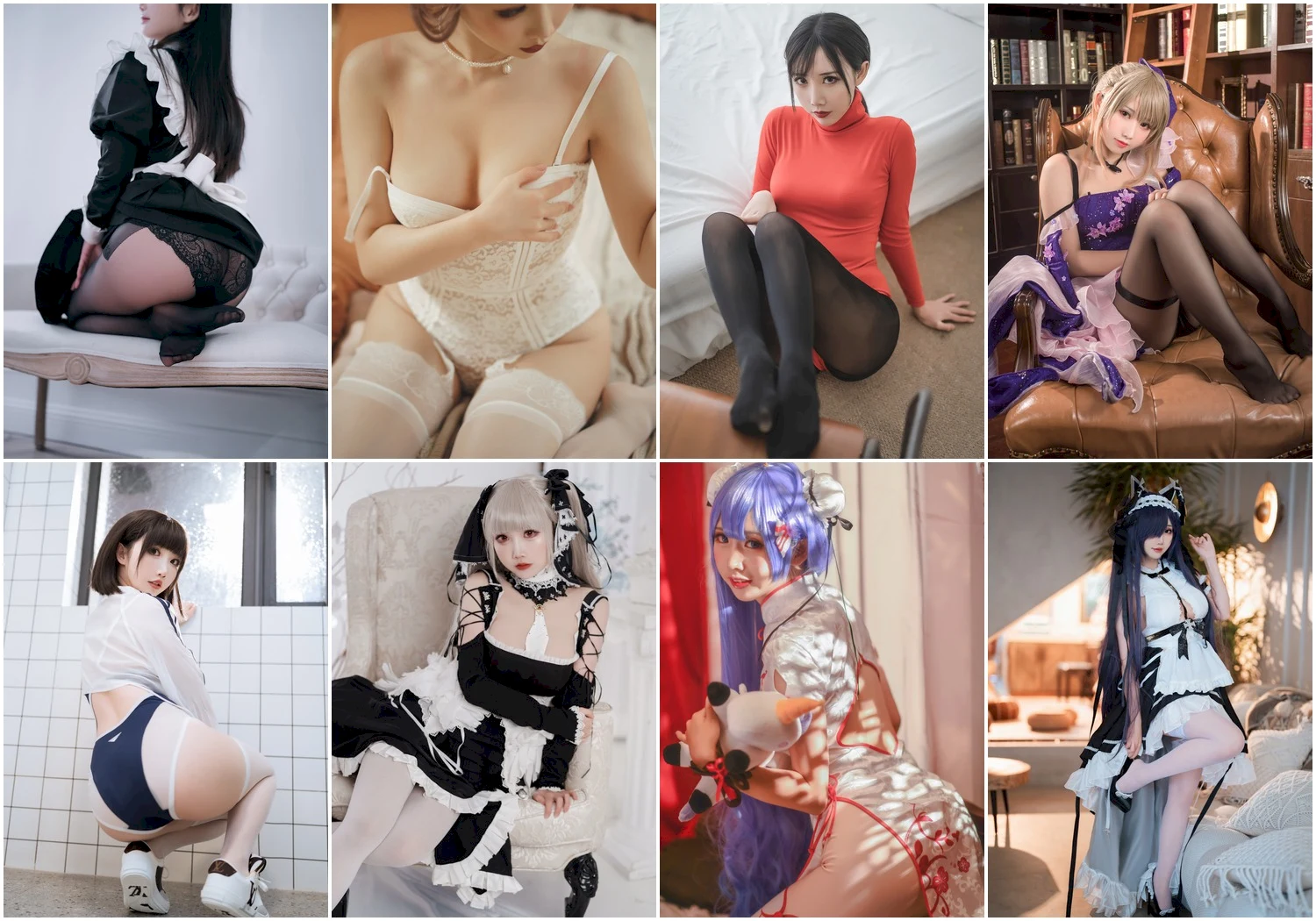 面饼仙儿写真图片 性感美少女网红模特