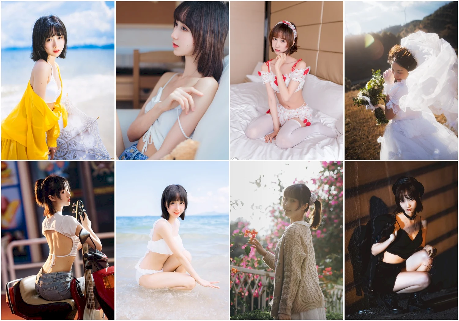 木绵绵OwO写真图片 性感美少女网红模特