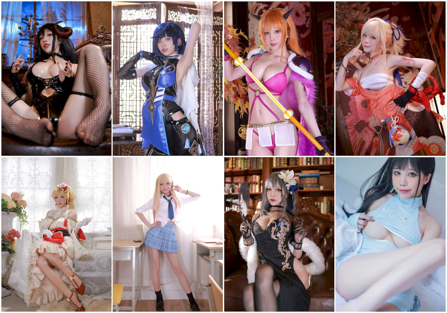 水淼Aqua写真图片 性感美少女网红模特