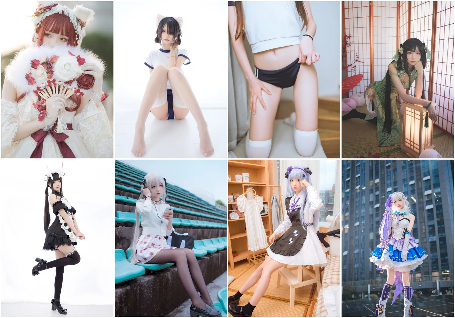 五鬼百更写真图片 性感美少女网红模特