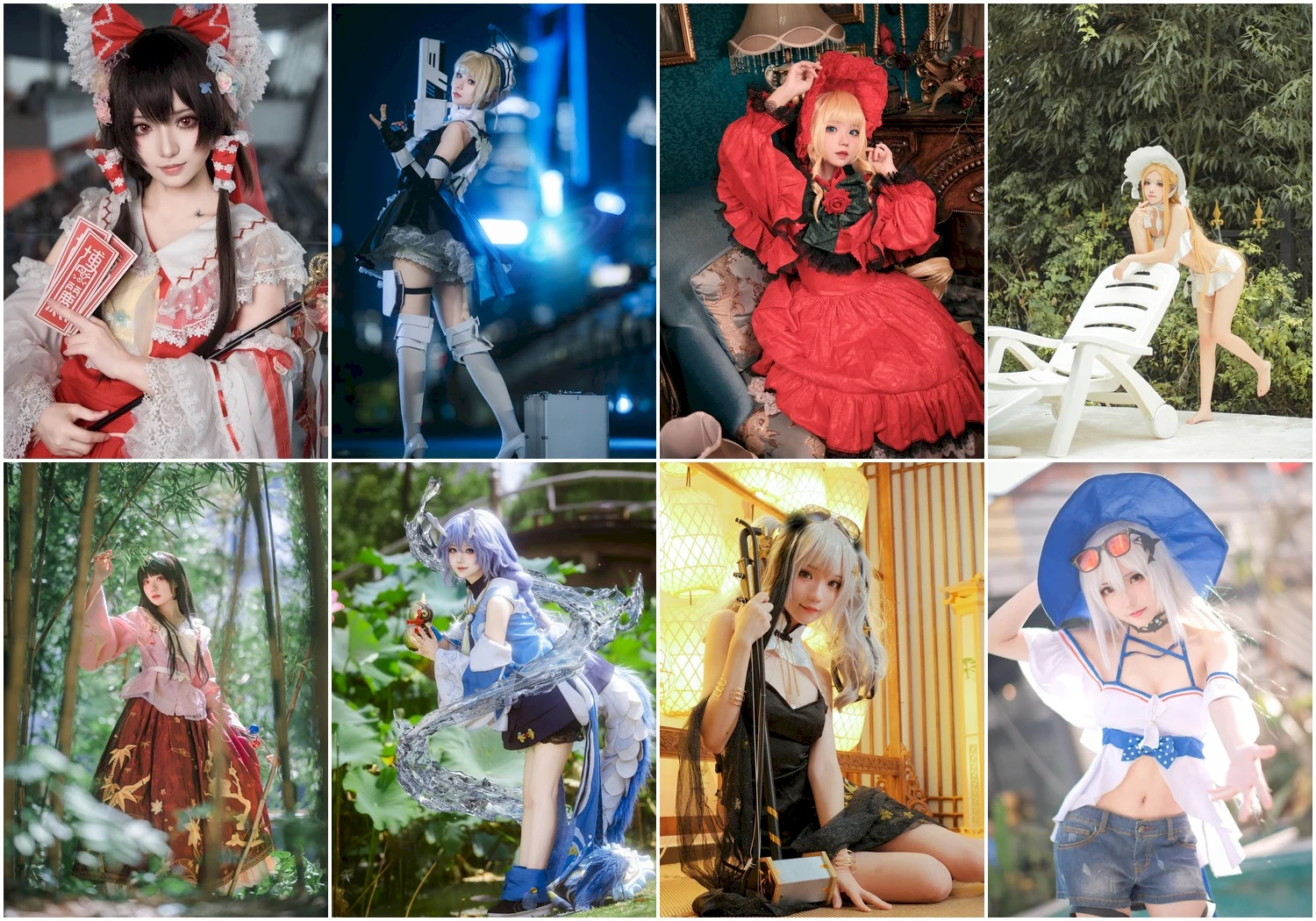 花柒Hana写真图片 性感美少女网红模特