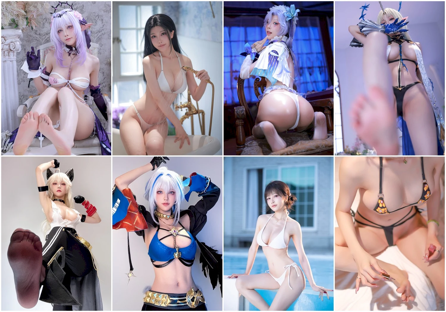 水淼Aqua写真图片 性感美少女网红模特